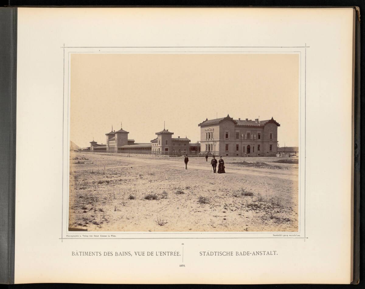 Oskar Kramer, Städtische Bade-Anstalt 1876, Inv. Nr.: Foto2002/157/23