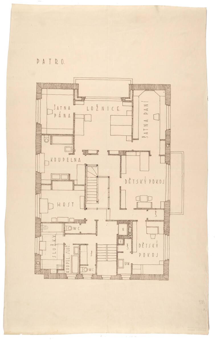 Villa Dr. Ing. Frantisek und Milada Müller, Prag, XVIII., Stresovicka 842 (heute 820), Tschechi…