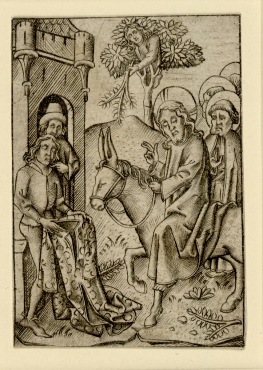 Israhel van Meckenem, Der Einzug Christi in Jerusalem, Inv. Nr.: DG1926/961