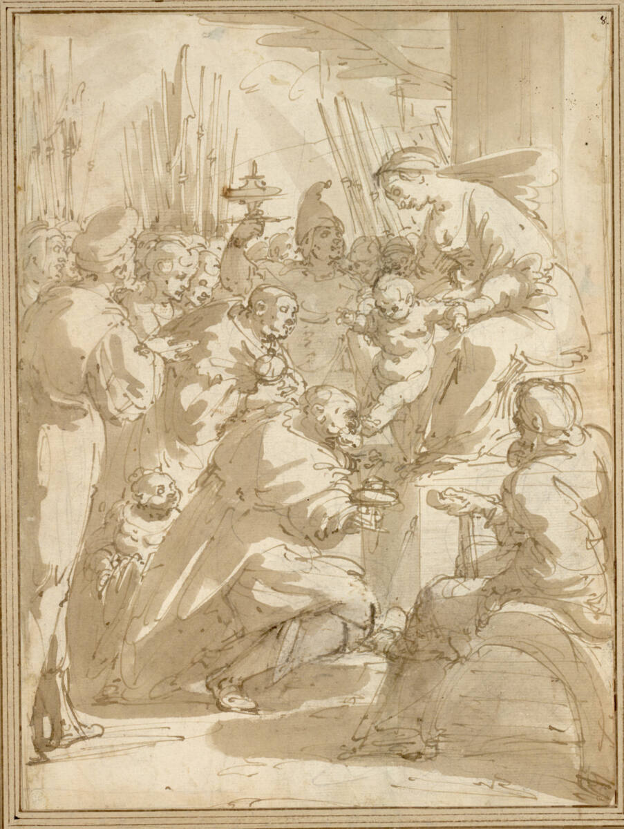Anbetung der Könige, Giulio Benso