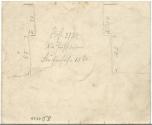 Aufnahmeskizze, kotiert, Inv. Nr.: ALA749