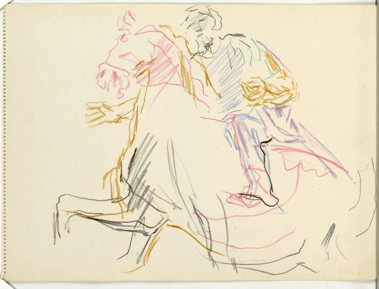 Oskar Kokoschka, Reiterstandbild des Marc Aurel, Inv. Nr.: 44409/12