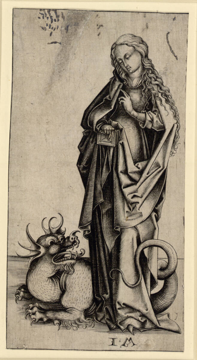 Die heilige Margaretha, Israhel van Meckenem