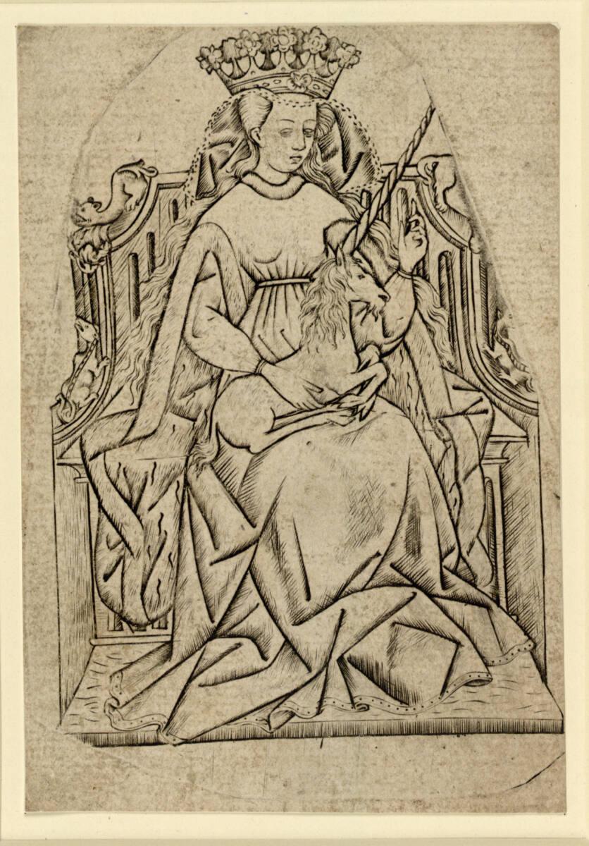 Anonym, Tier-Dame, Inv. Nr.: DG1926/634