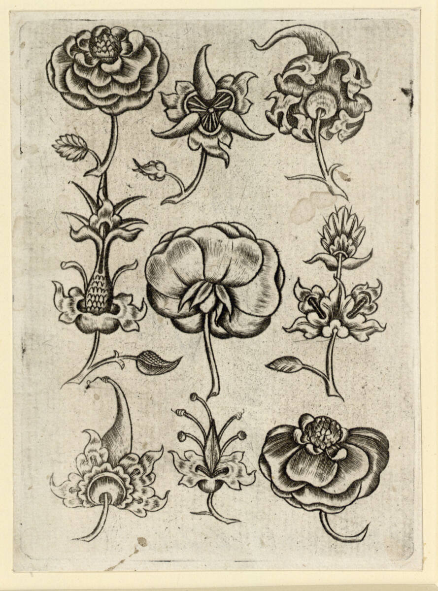 Blumen-Neun A