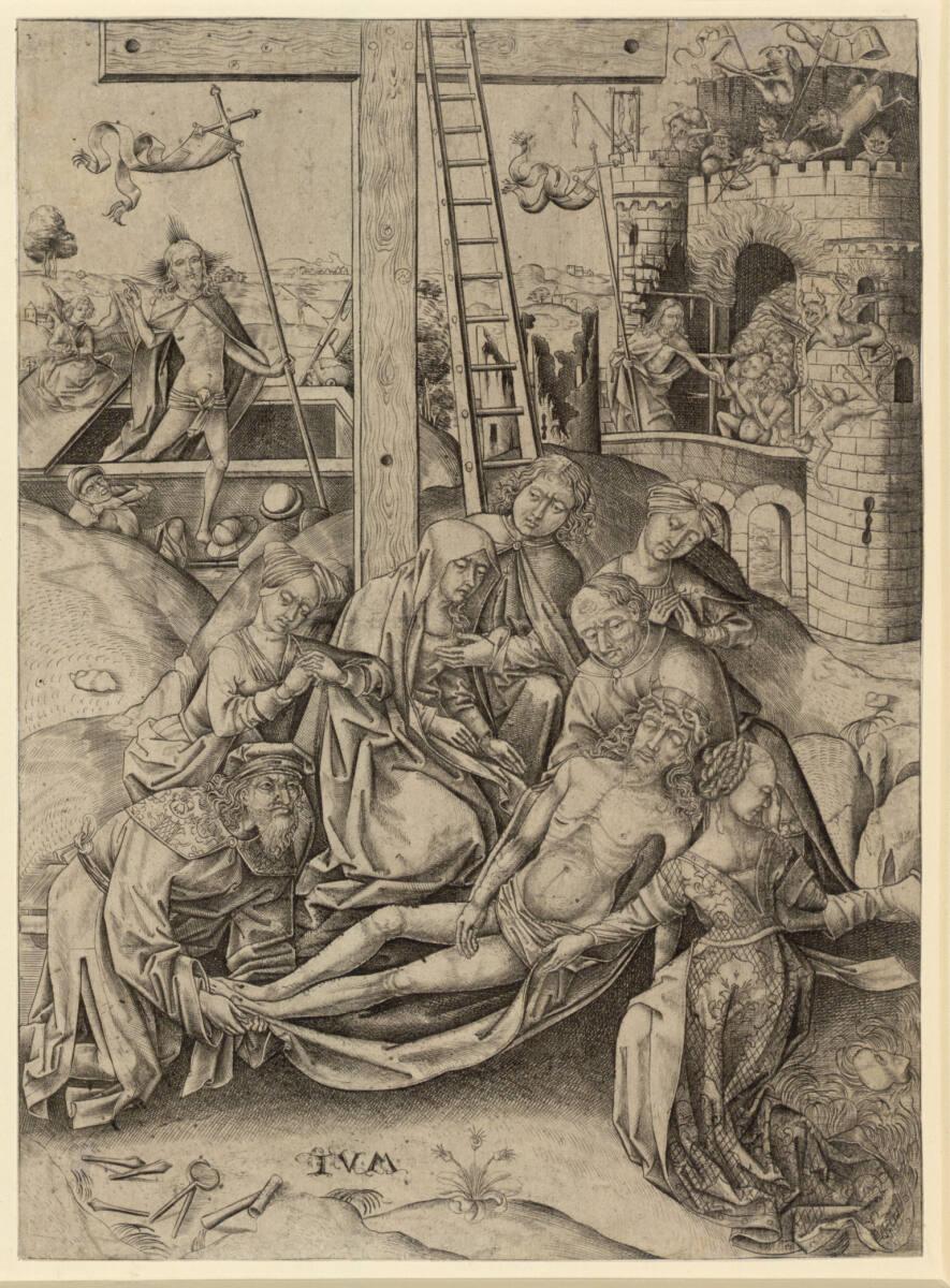 Anonym, Die Beweinung Christi, Inv. Nr.: DG1927/157