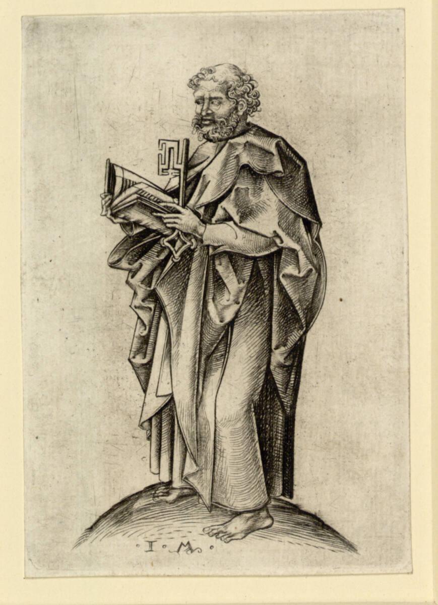 Israhel van Meckenem, Petrus, Inv. Nr.: DG1926/1120
