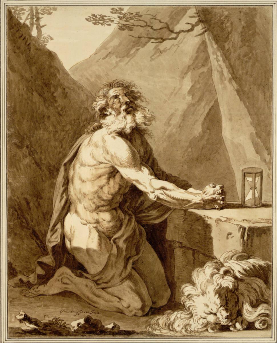 Pietro Giacomo Palmieri der Ältere, Heiliger Hieronymus in der Einöde, Inv. Nr.: 2919