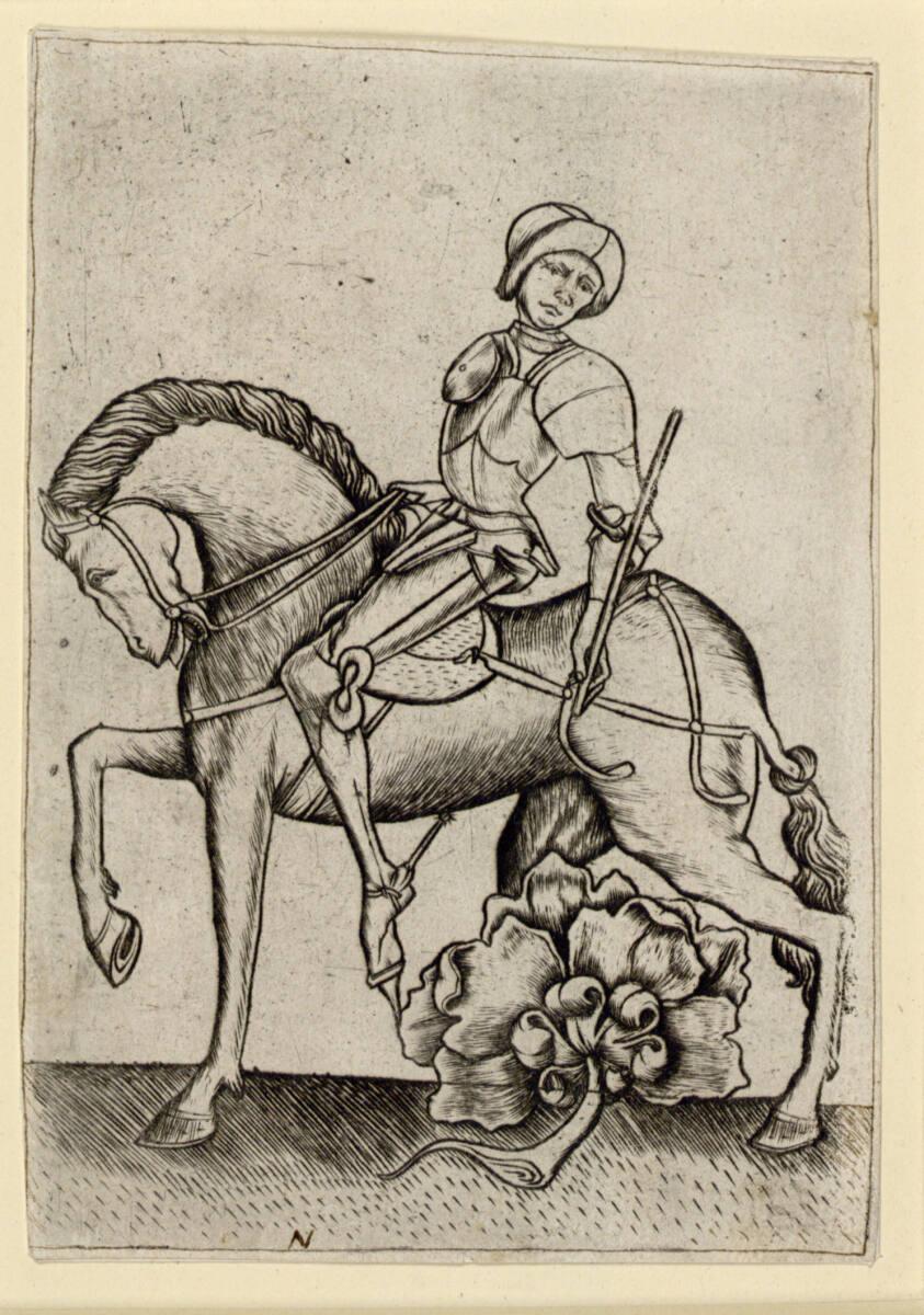 Israhel van Meckenem, Blumen-Unter, Inv. Nr.: DG1926/1350
