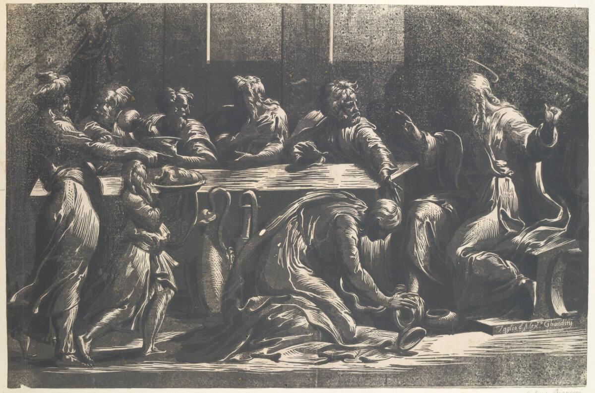 Alessandro Gandini, Das Gastmahl im Hause Simons des Pharisäers, Inv. Nr.: DG2002/285