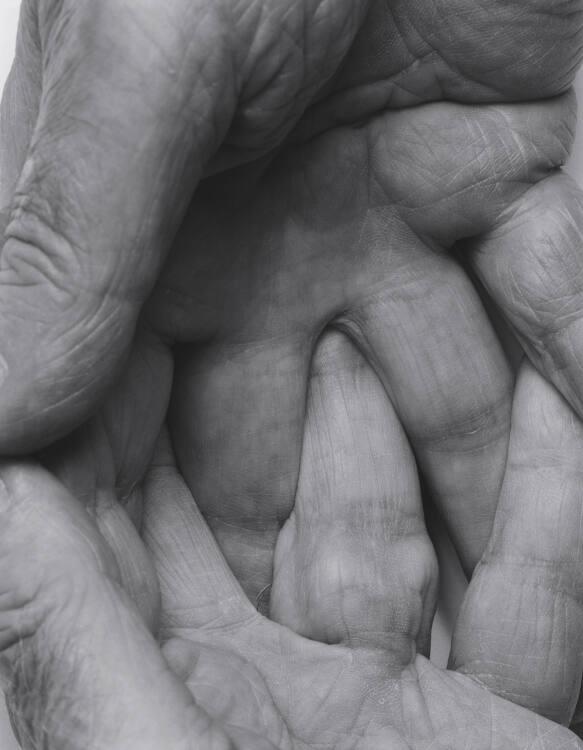 John Coplans, Interlocking Fingers, No. 6, Inv. Nr.: Foto2003/4