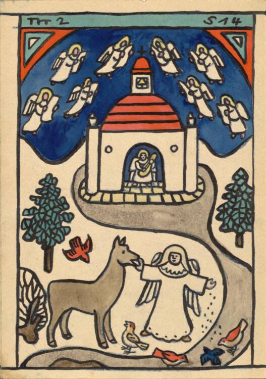 Franz von Zülow, Engel, Inv. Nr.: 44677/14