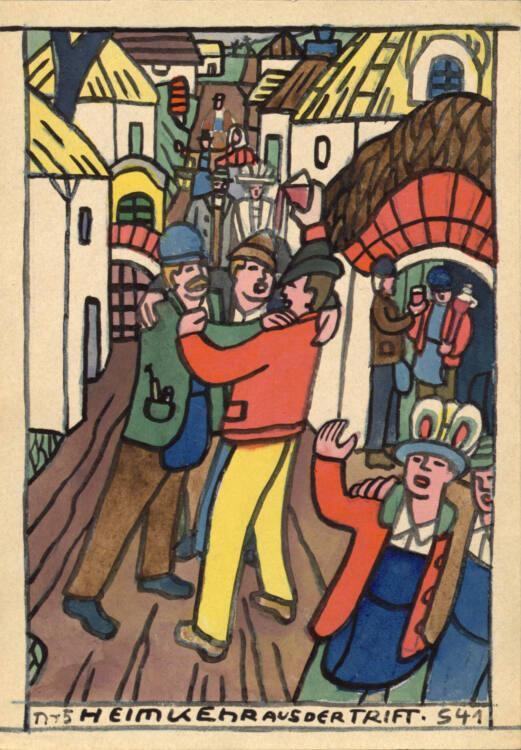 Franz von Zülow, Heimkehr aus der Trift, Inv. Nr.: 44677/37