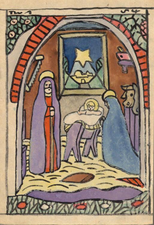 Franz von Zülow, Die Geburt Christi, Inv. Nr.: 44677/4