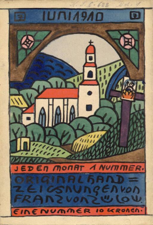 Franz von Zülow, Titelblatt, Inv. Nr.: 44677/49