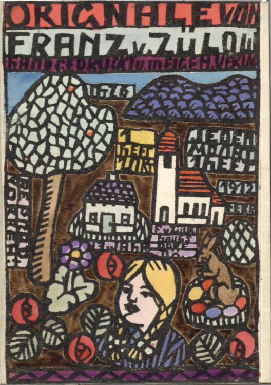 Franz von Zülow, Titelblatt; Dorf, Inv. Nr.: DG2003/3/10