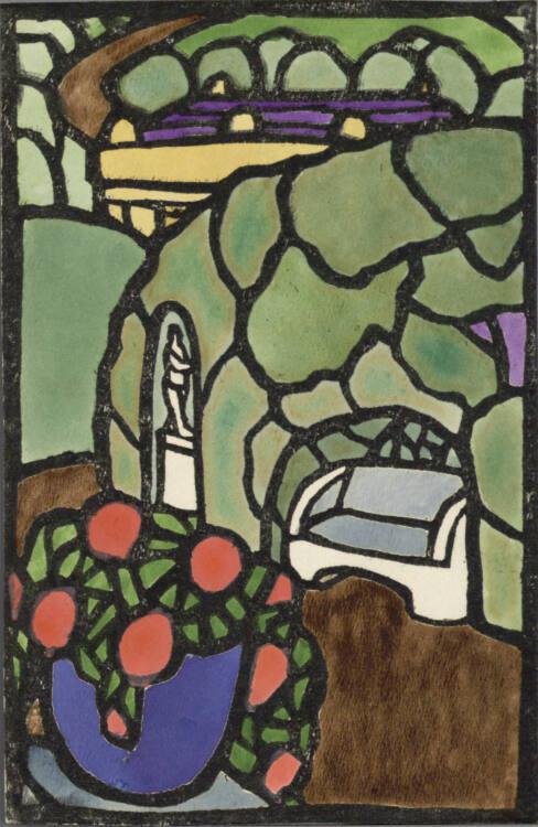 Franz von Zülow, Im Park, Inv. Nr.: DG2003/3/41