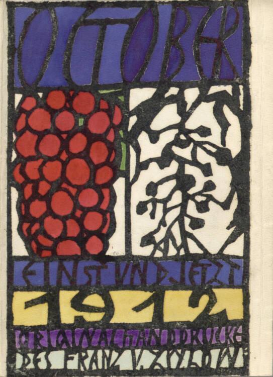 Franz von Zülow, Titelblatt, Inv. Nr.: DG2003/3/76