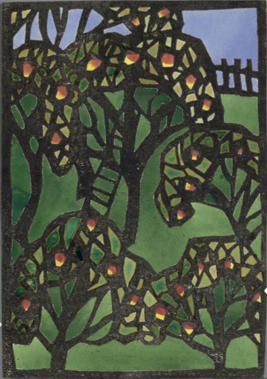 Franz von Zülow, Obstbäume, Inv. Nr.: DG2003/4/37