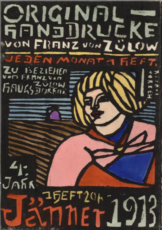 Franz von Zülow, Titelblatt, Inv. Nr.: DG2003/5/1