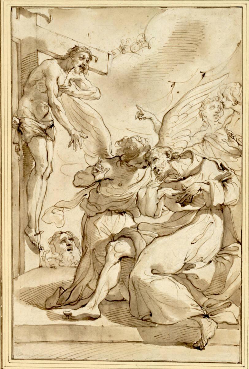 Mauro Gandolfi, Der heilige Pellegrinus Laziosus, Inv. Nr.: 2966