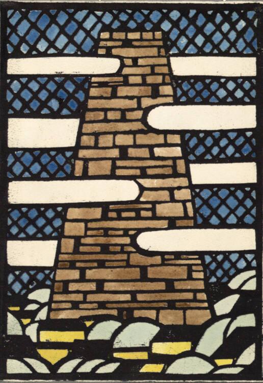 Franz von Zülow, Turm und Wolken, Inv. Nr.: DG2003/7/42
