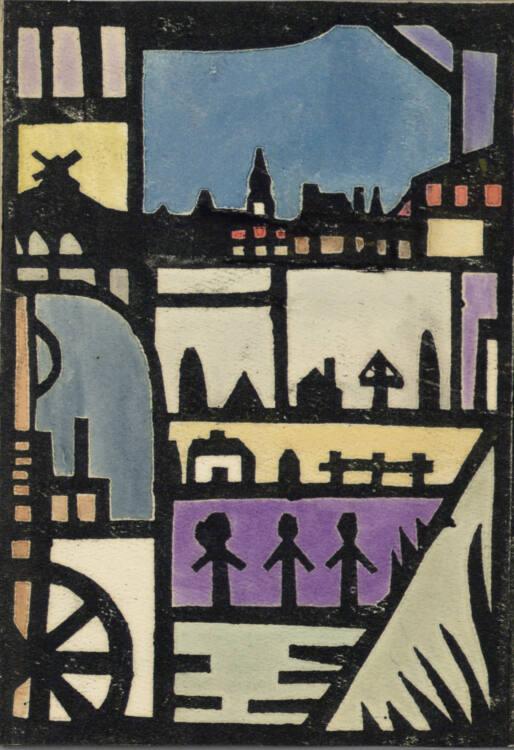 Franz von Zülow, Die Mühle des Lebens, Inv. Nr.: DG1916/80/86