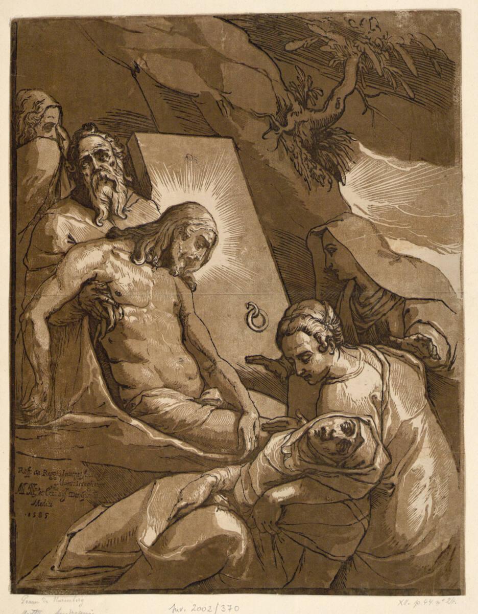 Andrea Andreani, Die Grablegung Christi, Inv. Nr.: DG2002/370