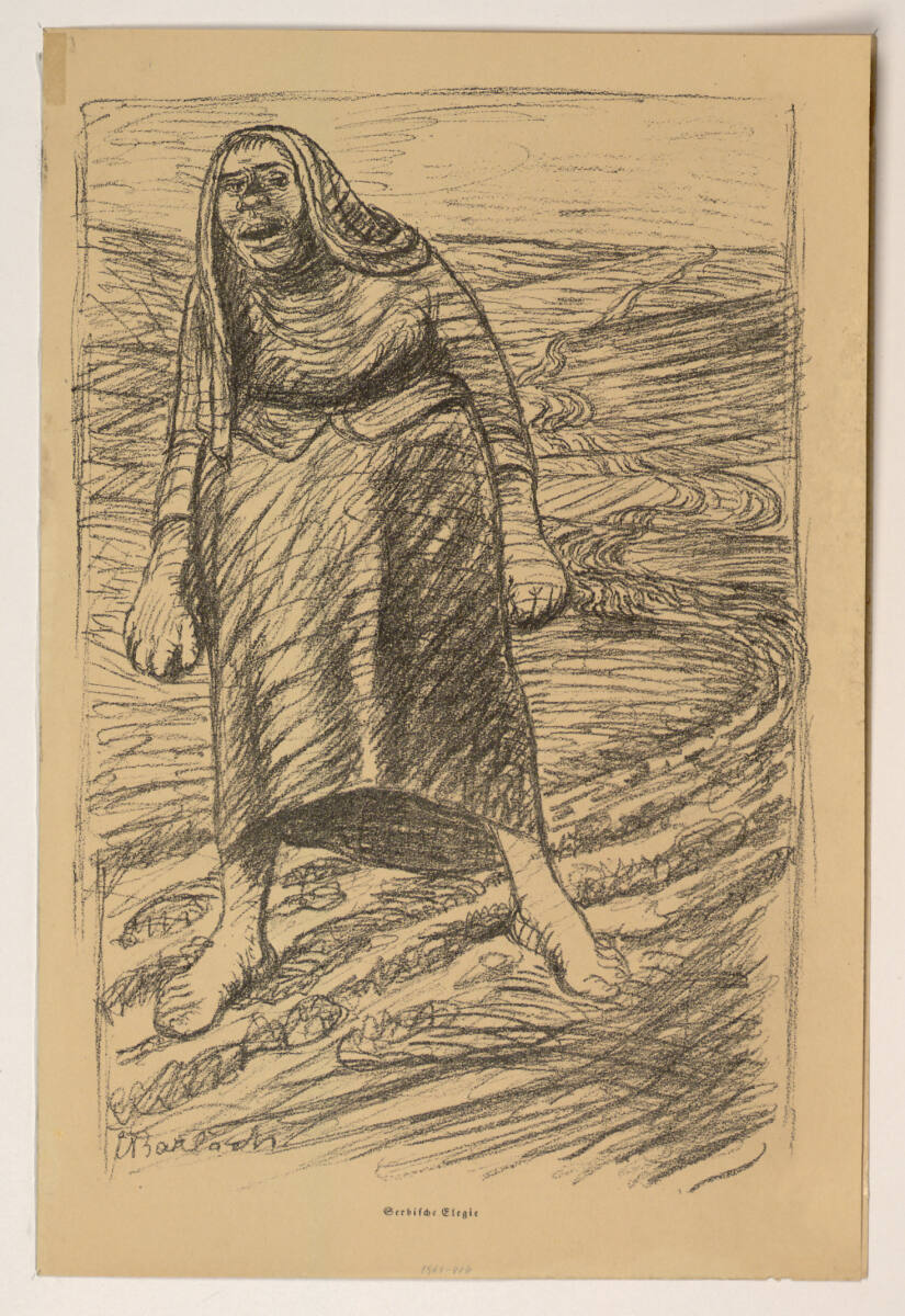 Steppenfrau, Ernst Barlach, 1921