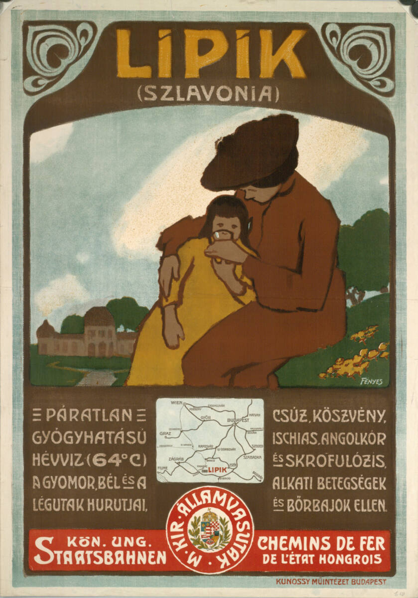 LIPIK (SZLAVONIA), Kunossy,Müintézet,Budapest