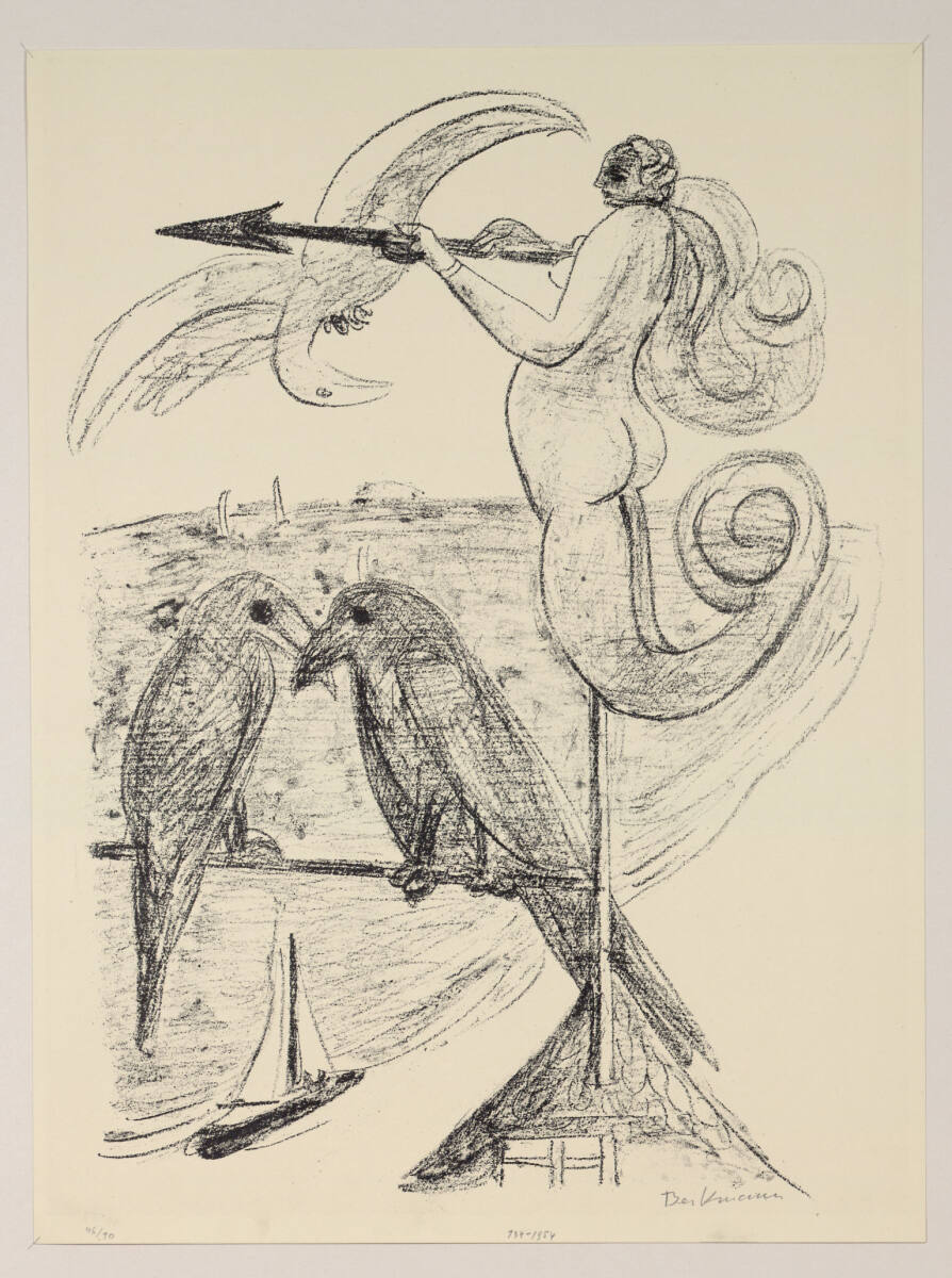 Wetterfahne, Max Beckmann, 1920