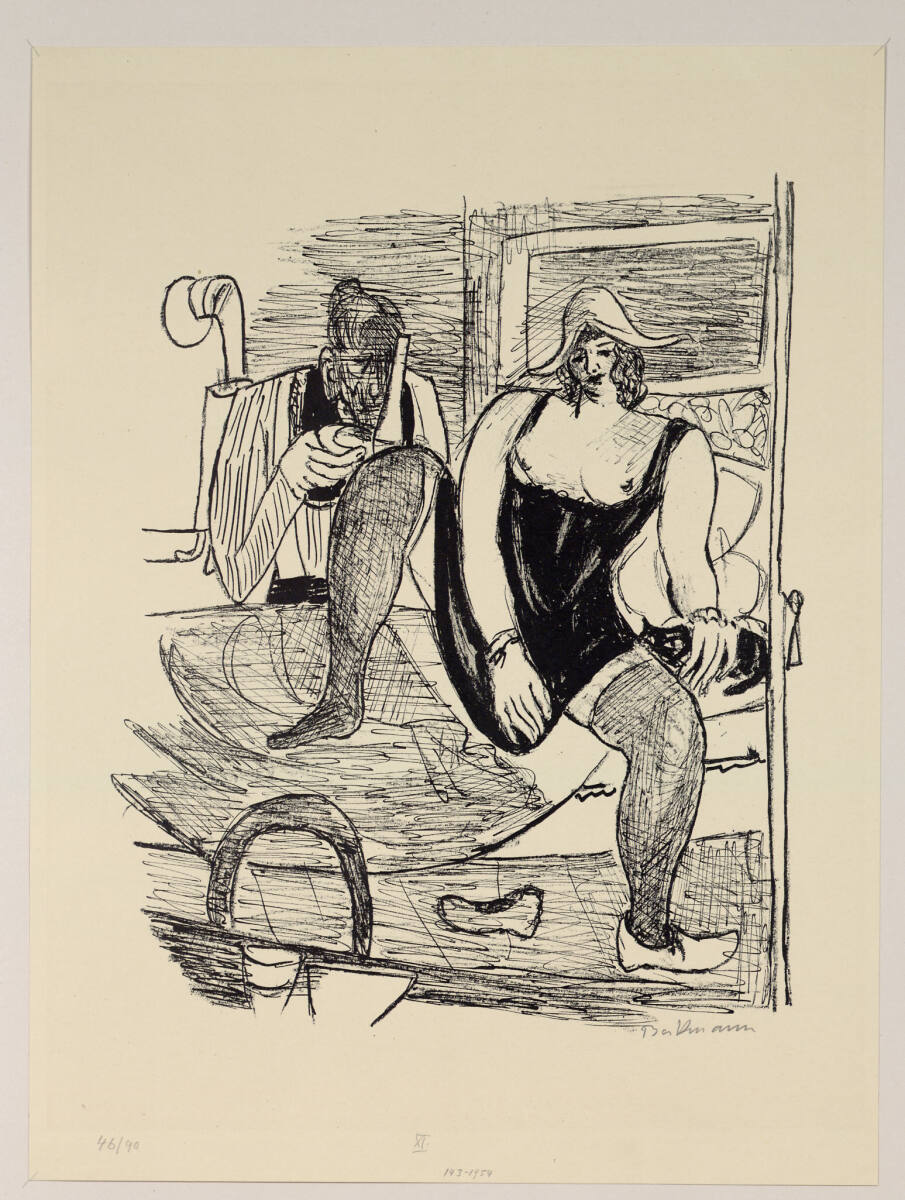 Am Morgen, Max Beckmann, 1920