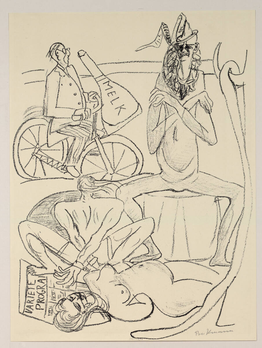 Zirkus, Max Beckmann, 1920