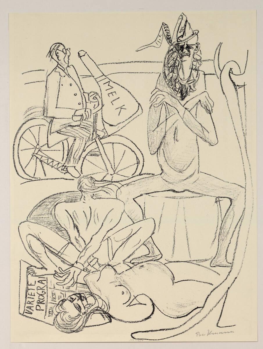 Max Beckmann, Zirkus, Inv. Nr.: DG1954/144