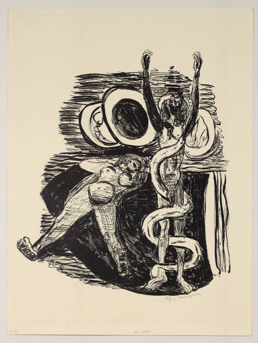 Sündenfall, Max Beckmann, 1920