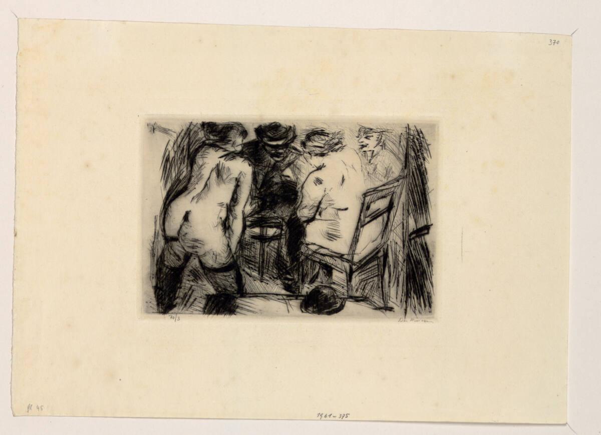 Max Beckmann, Bordell, Inv. Nr.: DG1961/375