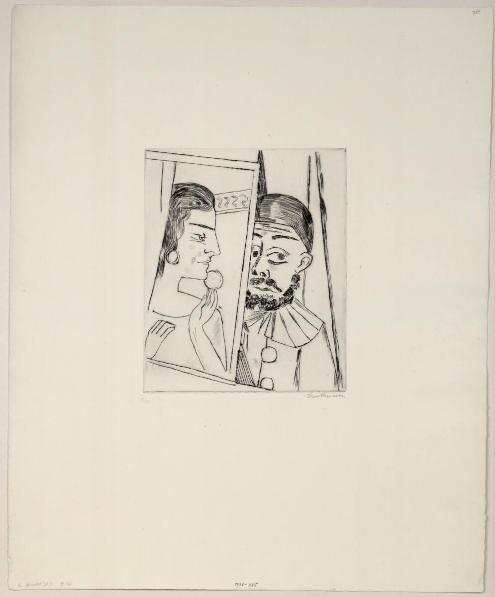 Max Beckmann, Garderobe, Inv. Nr.: DG1961/385