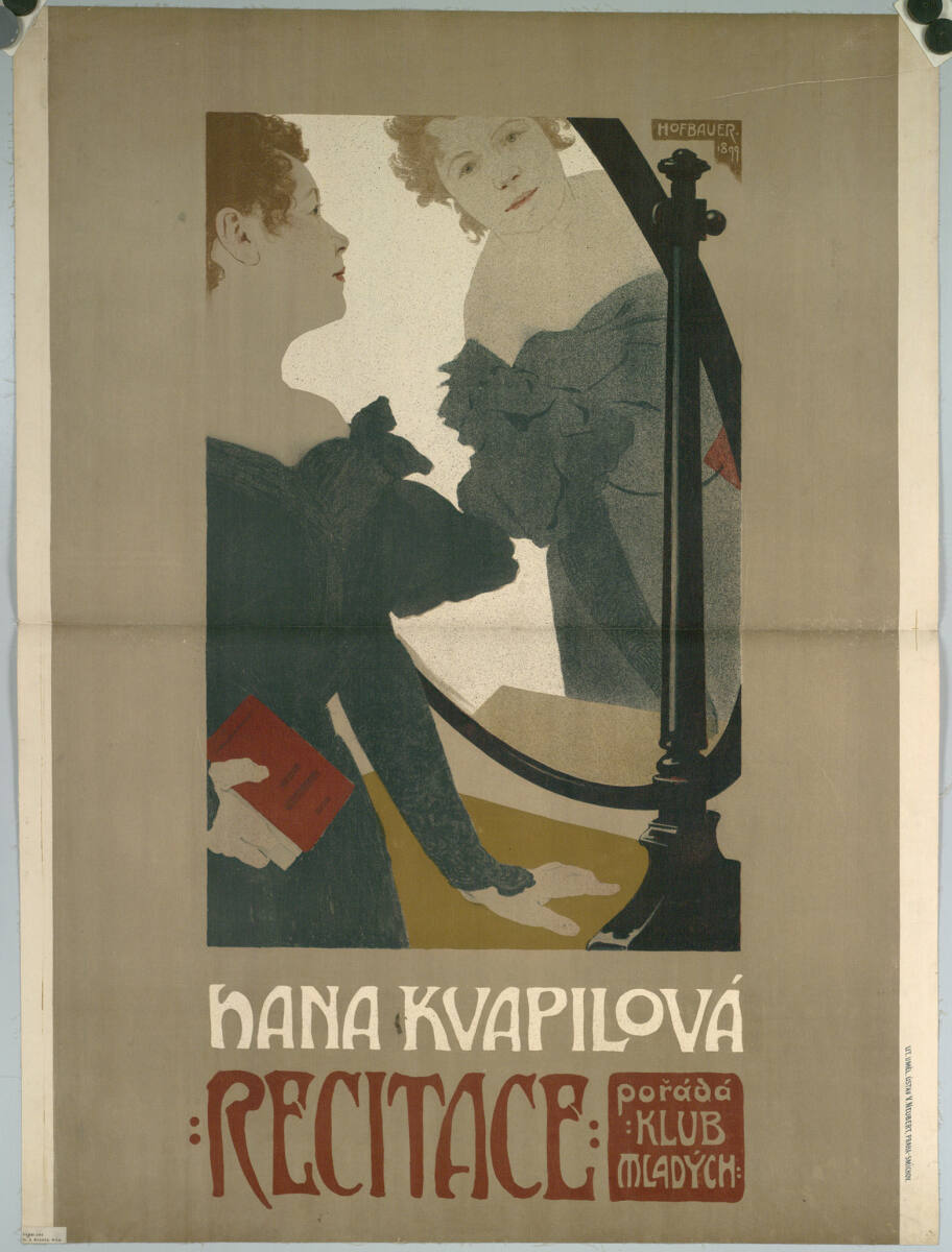 HANA KVAPILOVÁ RECITACE, ArnoštHofbauer, 1899