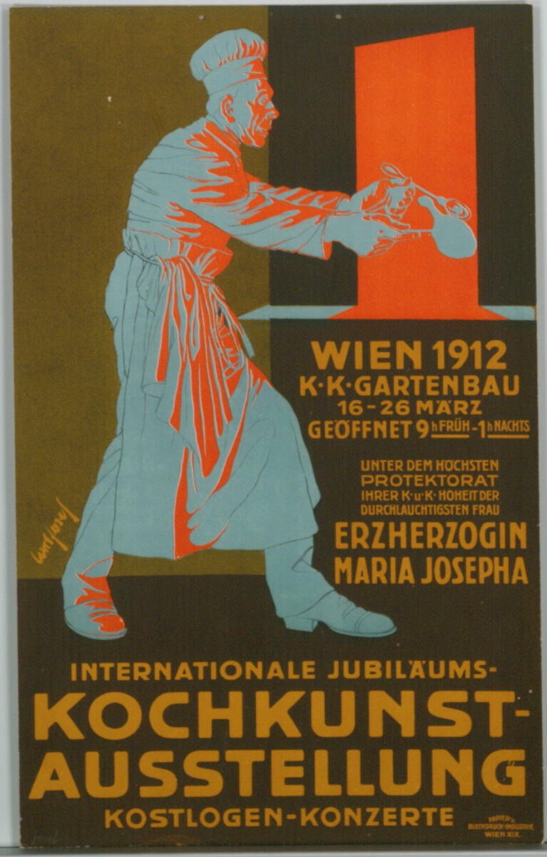 KOCHKUNSTAUSSTELLUNG, WIEN 1912, CarlJosef, 1912