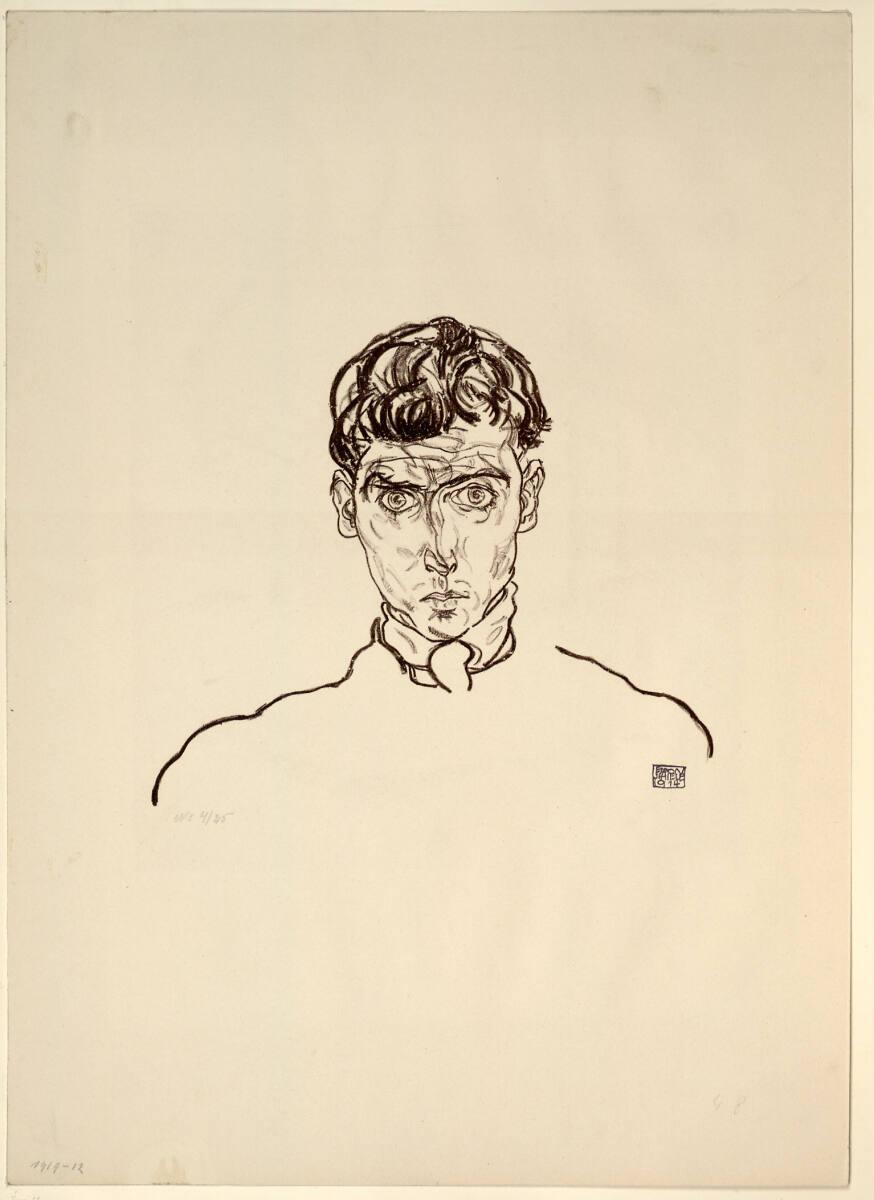 Egon Schiele, Albert Paris Gütersloh, Inv. Nr.: DG1919/12