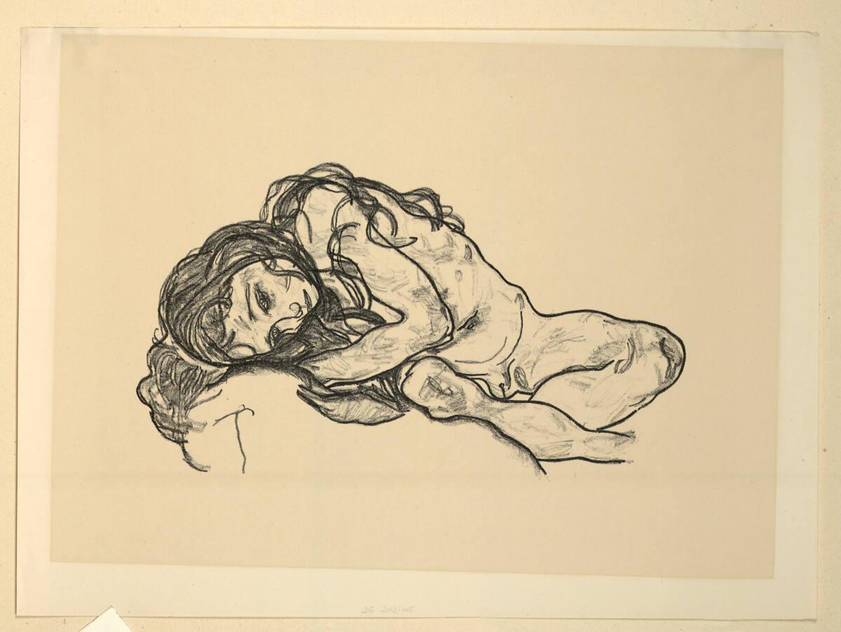 Egon Schiele, Mädchen, Inv. Nr.: DG2003/445