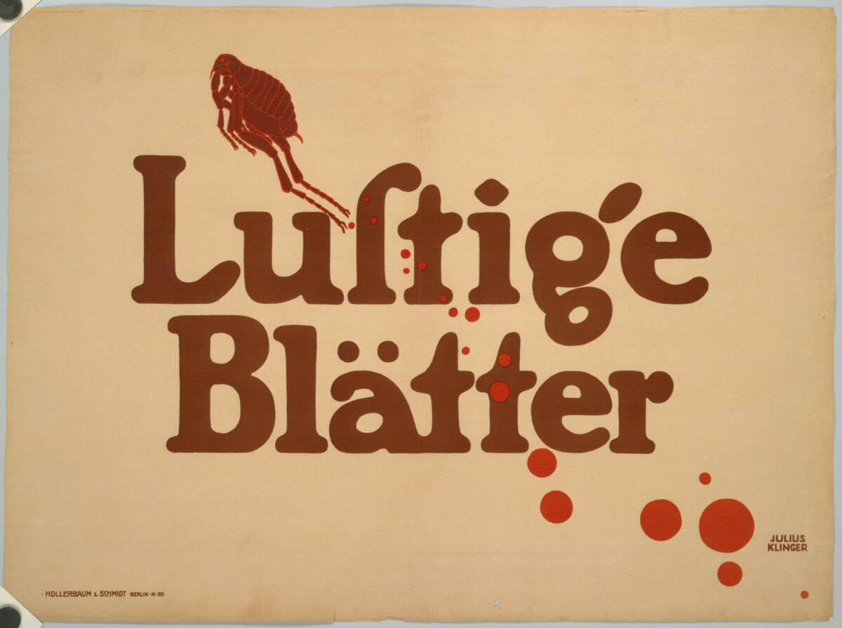 Lustige Blätter, Berlin KunstanstaltHollerbaum&Schmidt, 1907
