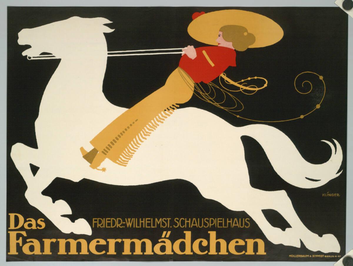 Julius Klinger, Das Farmermädchen; SCHAUSPIELHAUS, Inv. Nr.: DG2003/558