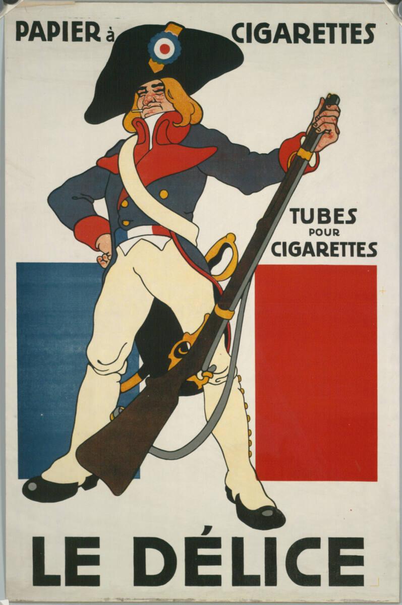 Julius Klinger, PAPIER à CIGARETTES; TUBES POUR CIGARETTES; LE DÉLICE, Inv. Nr.: DG2003/559