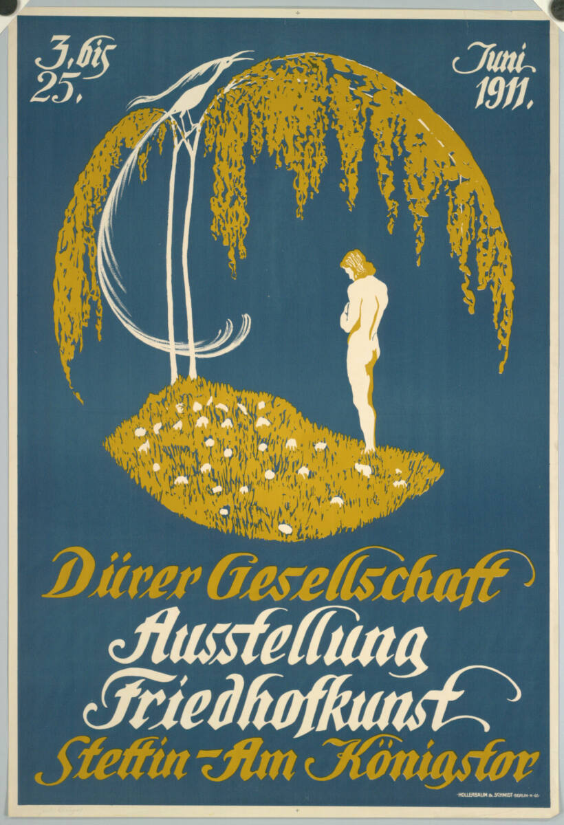 Dürer Gesellschaft; Ausstellung Friedhofkunst; Stettin - Am Königstor; Juni 1911, Berlin KunstanstaltHollerbaum&Schmidt, 1911
