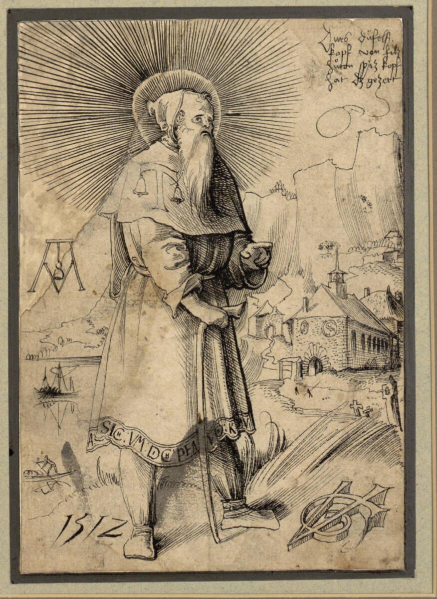 Anonym, Heiliger Antonius Eremita, Inv. Nr.: 3049