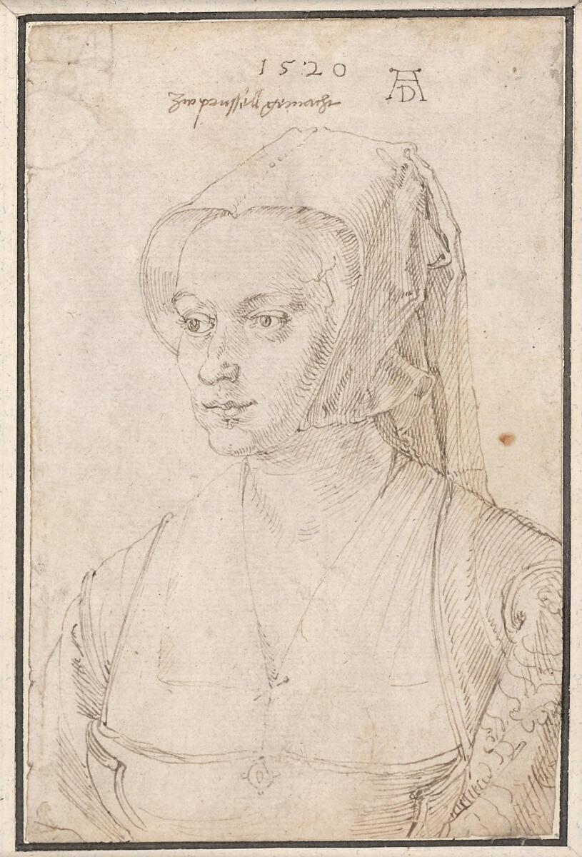 Eine Brüsseler Dame, Albrecht Dürer, 1520