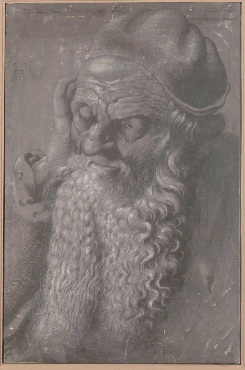 Hans Hoffmann, Bildnis eines 93-jährigen Mannes, Inv. Nr.: 3190