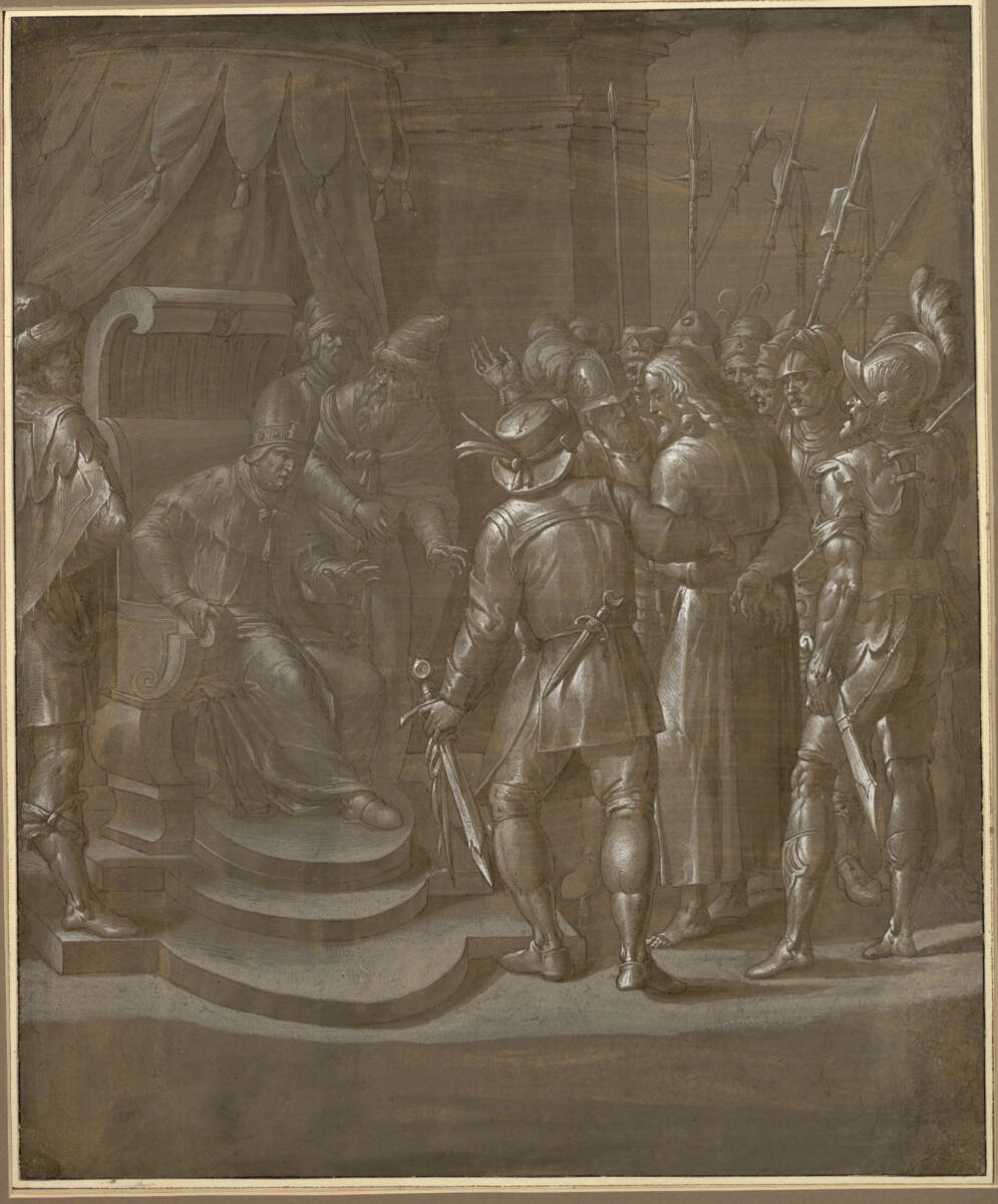 Christus vor Kaiphas, Jacopo Ligozzi