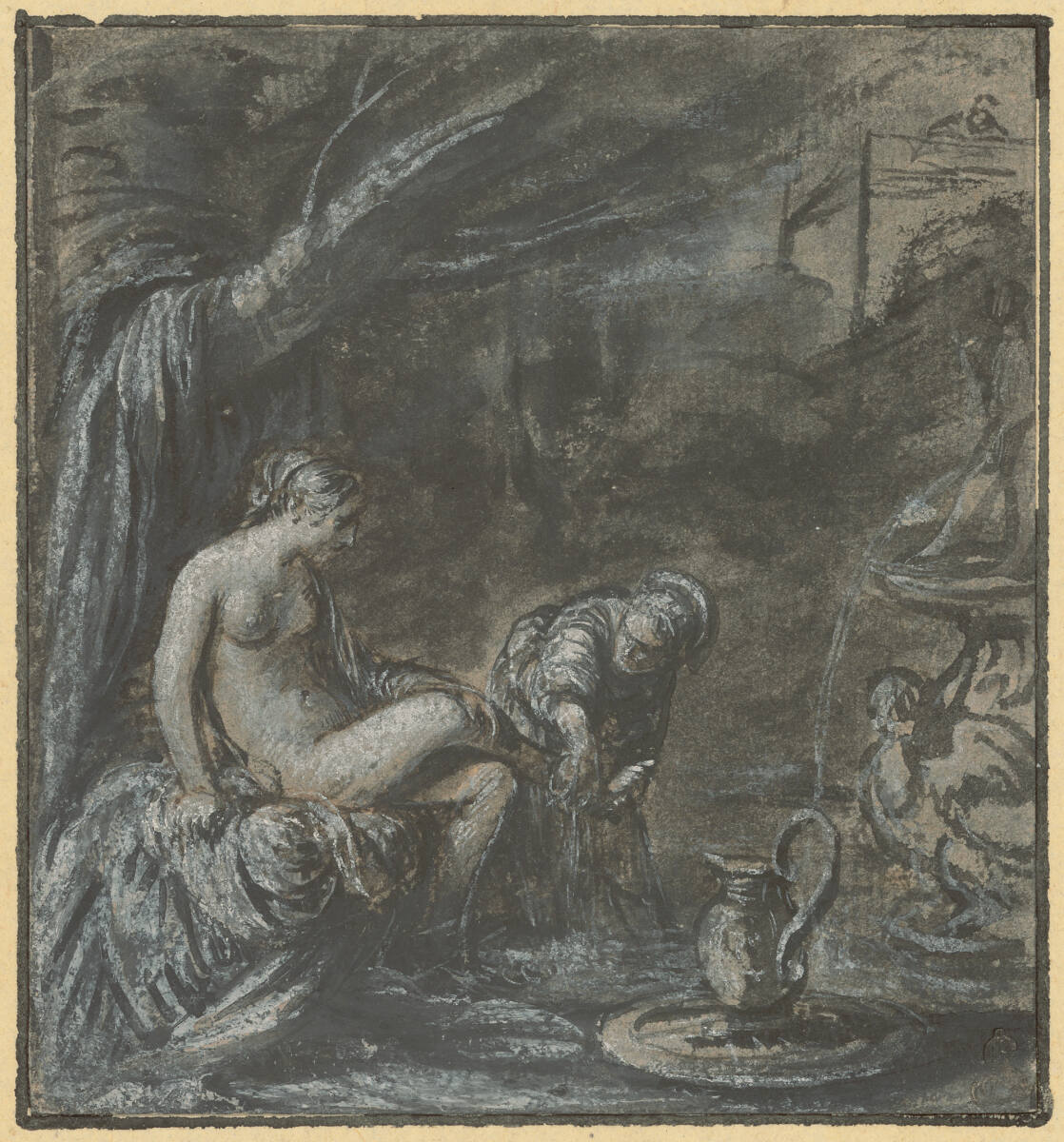David und Bathseba, Adam Elsheimer